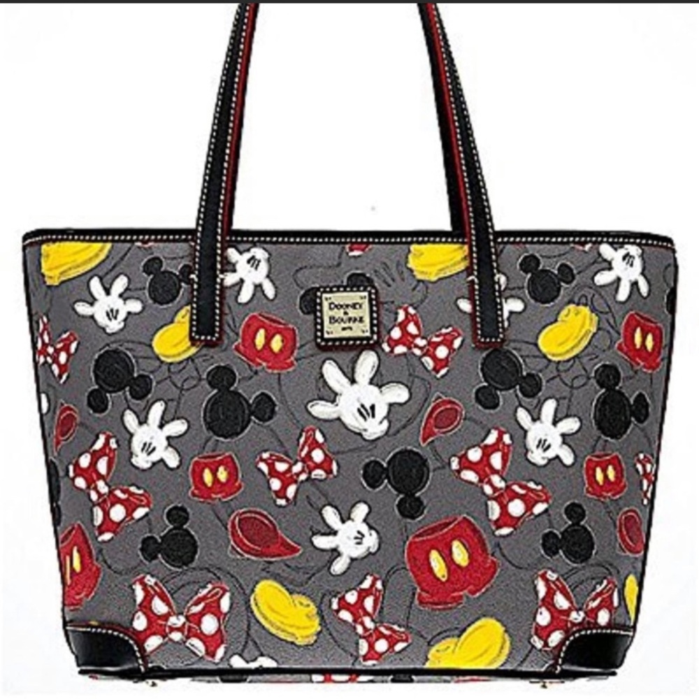 Dooney & Bourke Mickey Mania Body Parts Tote